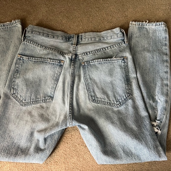 AGOLDE Riley Distressed Crop - Picture 2 of 4